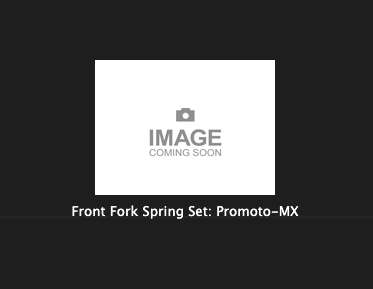 Front Fork Spring Set: Promoto-MXZ-LOS263000