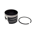 Black and white cylindrical component with 'Fujiwara' branding and a black ring on a white background.