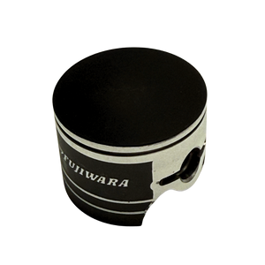 Piston with 'Fujiwara' branding on a white background