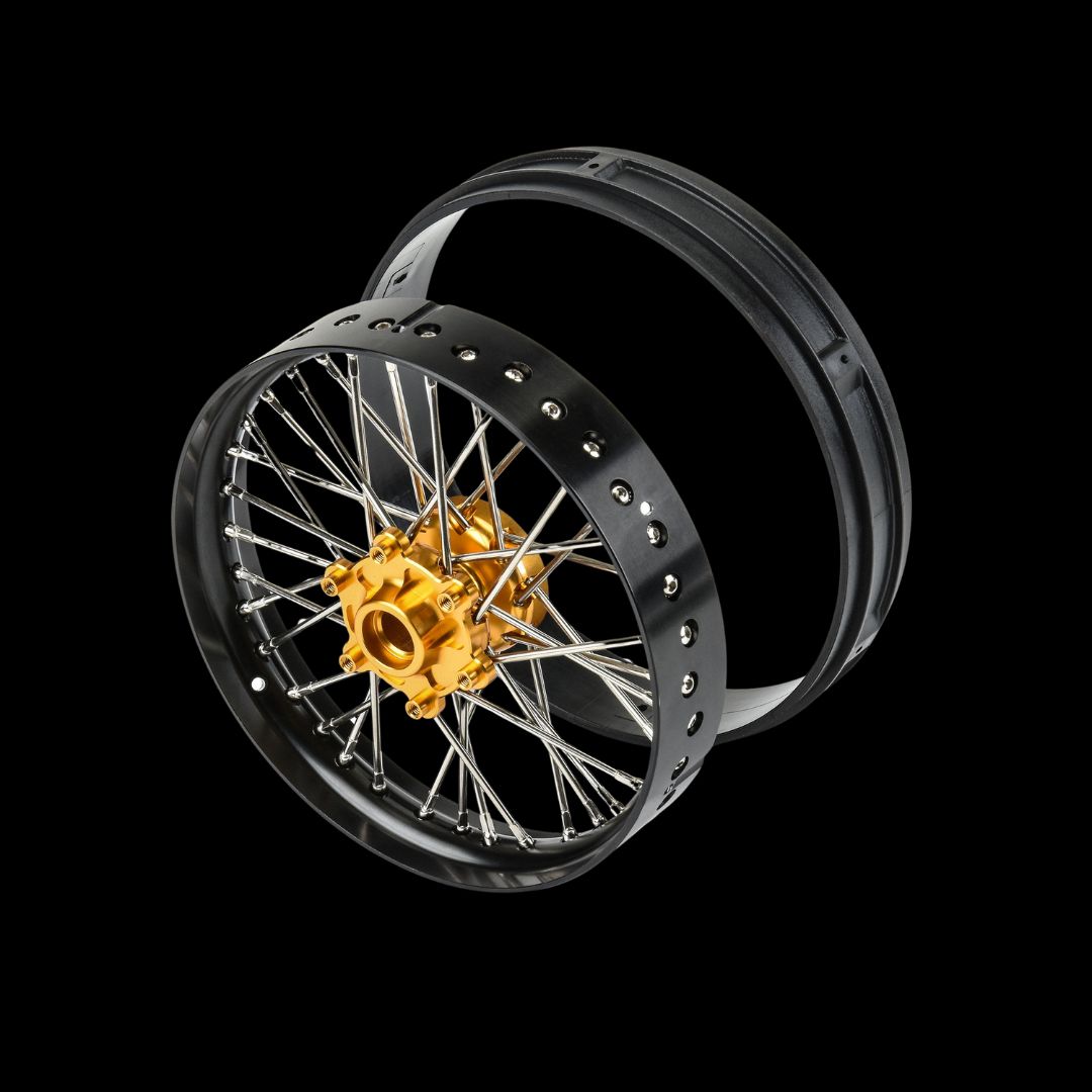 14 Pro-Spec Aluminum V2 Bead Rear Wheel Coloured