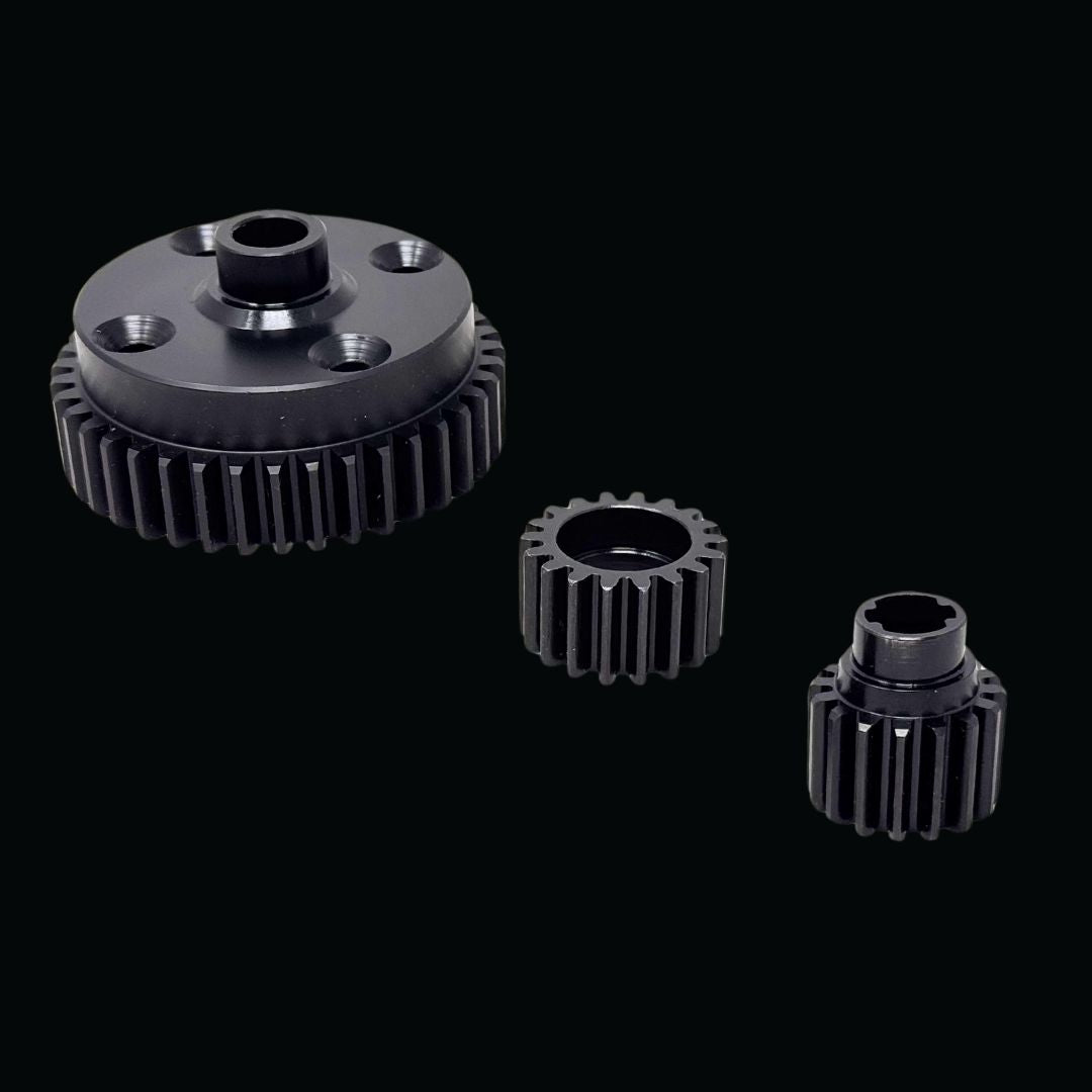 Hardened Steel V2 Transmission Gear set for Kraken Vesla.5 incl Taylor Idler [KVS218]