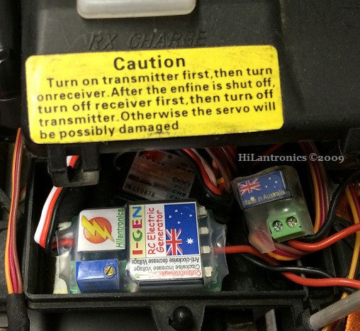 Hilantronics "IGEN"- Onboard Generator (Zen/CY RC Engines)