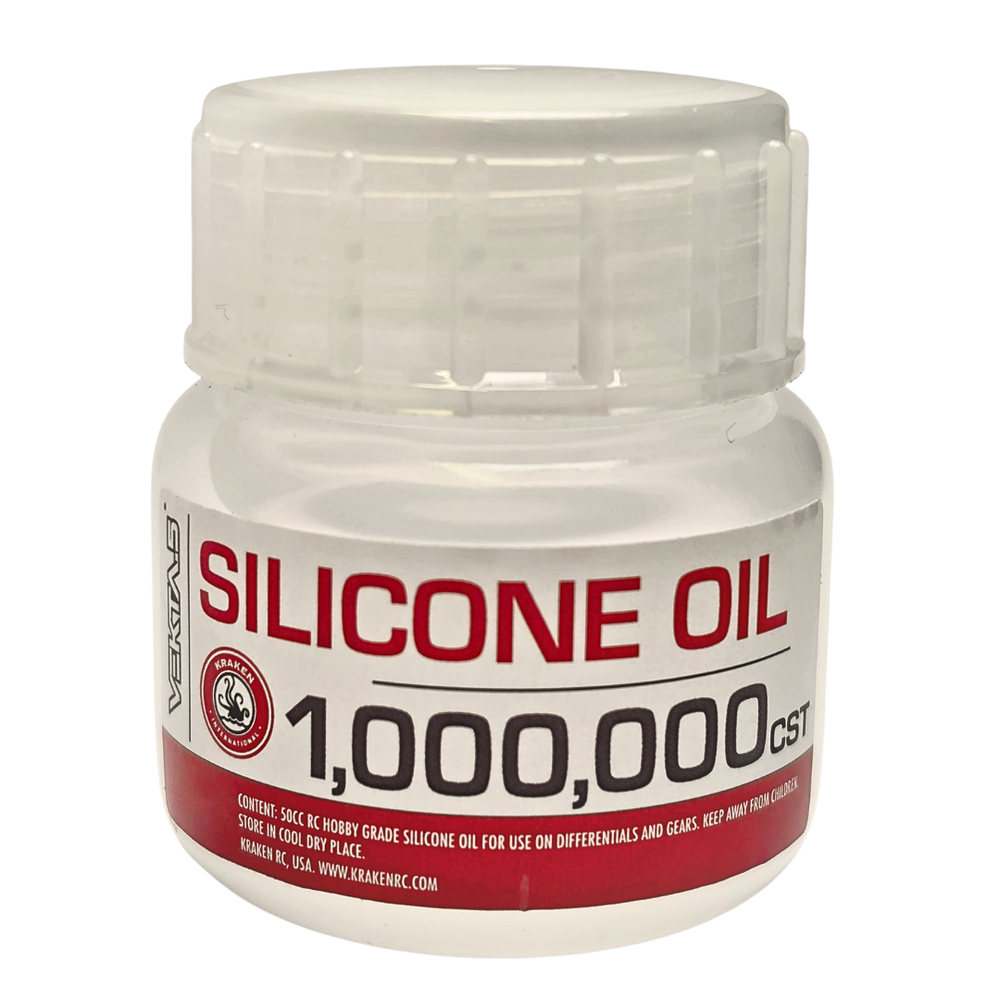 Kraken Pure Silicone Differential Oil 1M CST (Large 50cc) [KV9919]