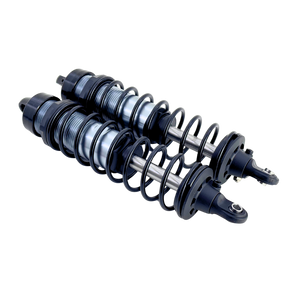 Shock absorber on a white background