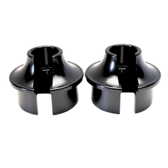 Billet CNC Spring Perch set BLACK (2) for VEKTA.5 & VESLA.5 [KV2267B]