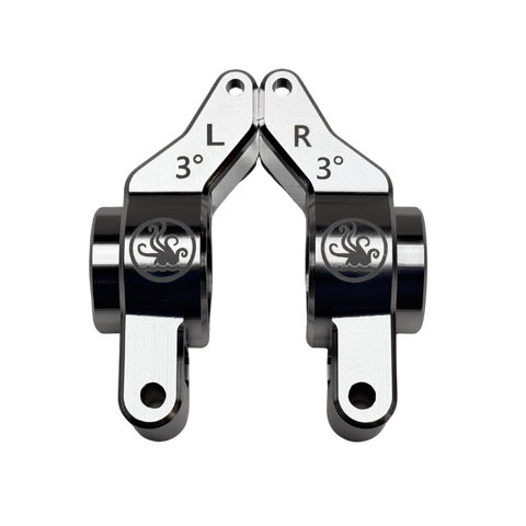 HD T6061 Billet Aluminum Rear Wheel Hubs Set L/R VESLA.5 [KVS209]