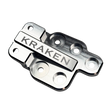 Metallic brace with 'KRAKEN' branding on a white background
