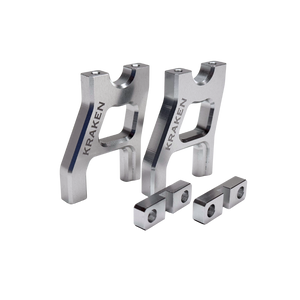 Kraken Vesla CNC Throttle Brake Servo Mounts with clamps (2) [KVS229]