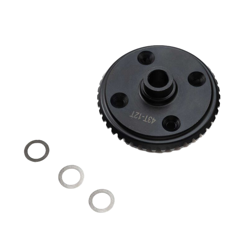 Diff Ring Gear, Front, 43/12T: 5IVE-3.0 [LOS-3655]