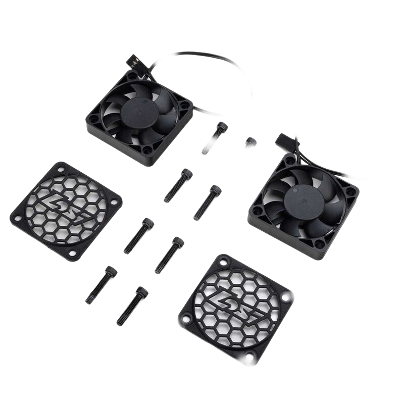 Losi Replacement Cooling Fan, 50mm w/Losi Fan Cover (2): 5IVE-T Electric [LOS-3765]