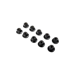 Losi Flanged Nylock Nut, M5 STL (10) [LOS-3918]