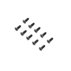 Losi Flat Head Screws, M5 x 16mm Flat Head (10) [LOS-3922]