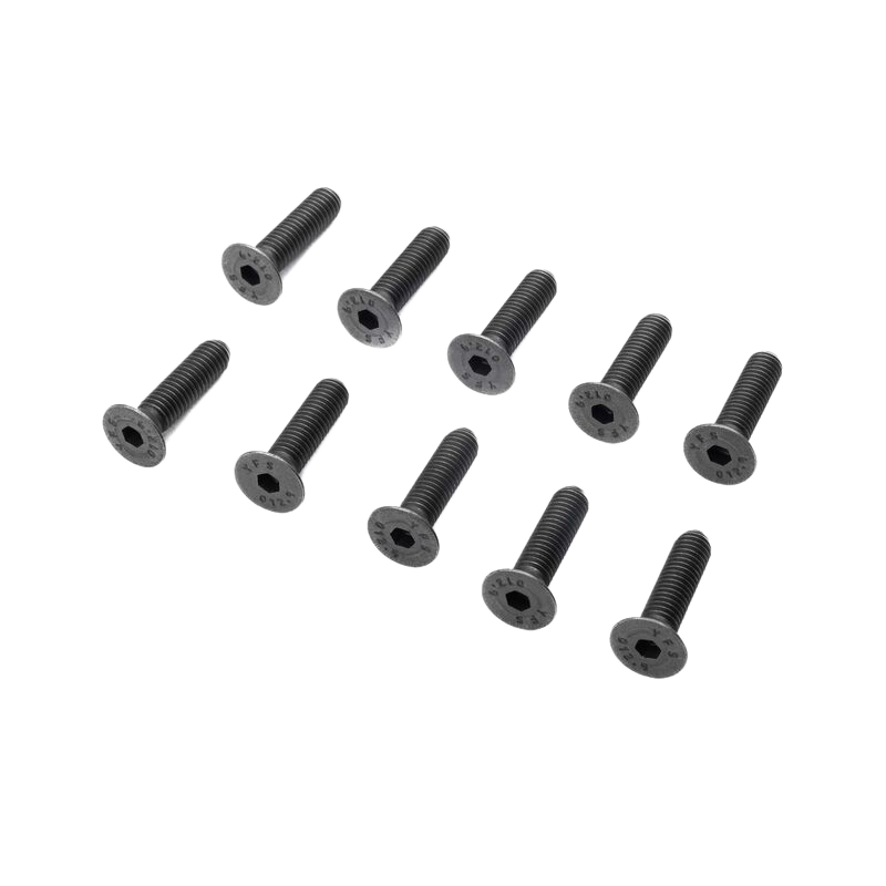 Losi Flat Head Screws, M5 x 20mm STL (10) [LOS-3923]