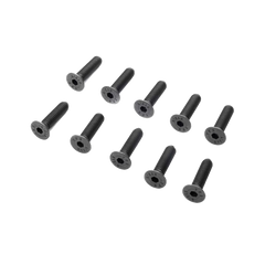 Losi Flat Head Screws, M5 x 20mm STL (10) [LOS-3923]