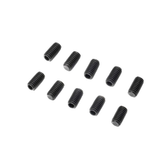 Set Screw, M4 x 8mm Cup Point, STL (10) [LOS-3924]