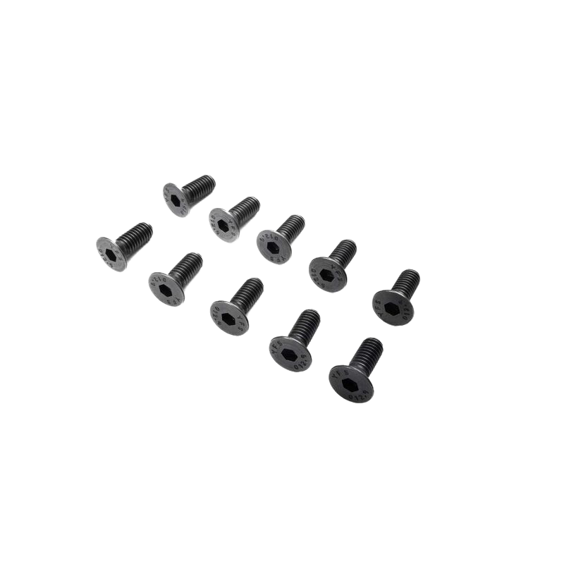 Flat Head Screws, M6 x 16mm STL (10) [LOS-3931]
