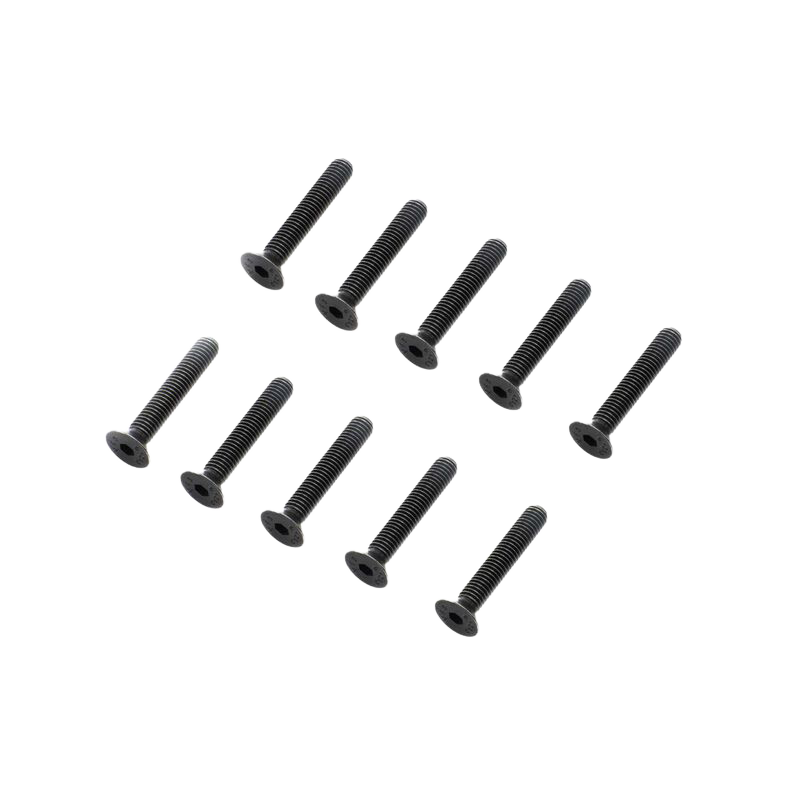 Losi Flat Head Screws, M5 x 30mm STL (10) [LOS-3933]