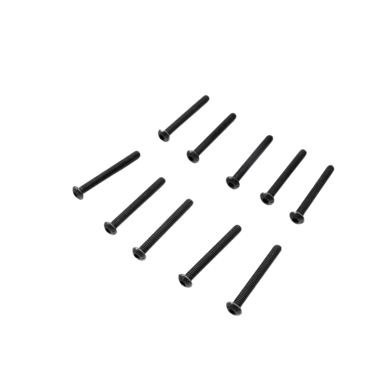 Losi Button Head Screws, M4 x 35mm STL (10) [LOS-3944]