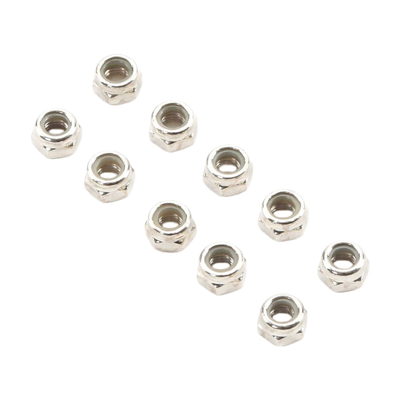 Losi Nylock Nut M5 STL (10) [LOS-3946]