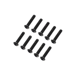 Losi Button Head Screws, M5 x 25mm STL (10) [LOS-3957]
