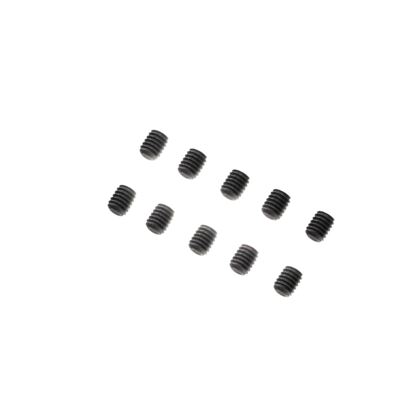 Set Screw, M4 x 5mm Cup Point, STL (10) [LOS-3958]