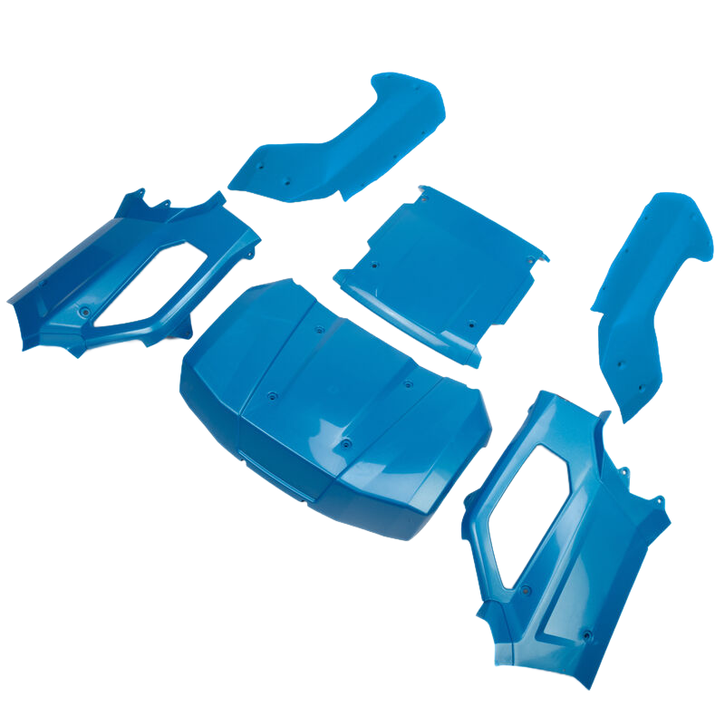 Losi Body Set, Complete, Metallic Blue: 5IVE-T 3.0 [LOS-4001]
