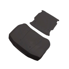 Losi Body Panel, Hood & Roof, Black: 5IVE-T 3.0 [LOS-4006]