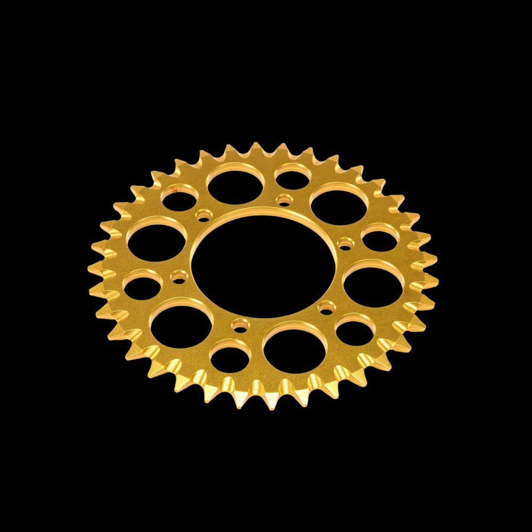Hub Chain Sprocket, Gold: Promoto-MXZ-LOS362007