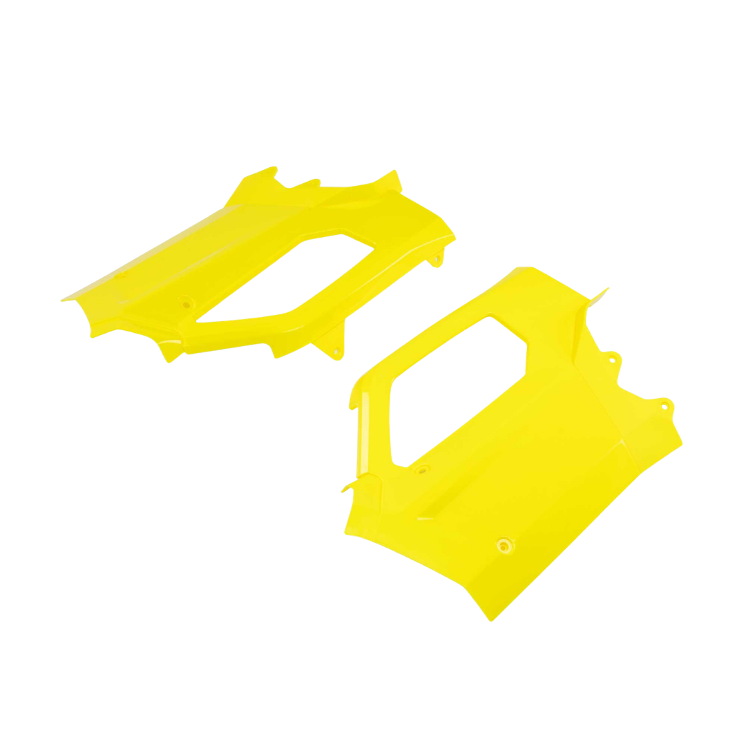 Losi 5IVE-T 3.0 fluorescent yellow left and right door body panels, LOS-4346