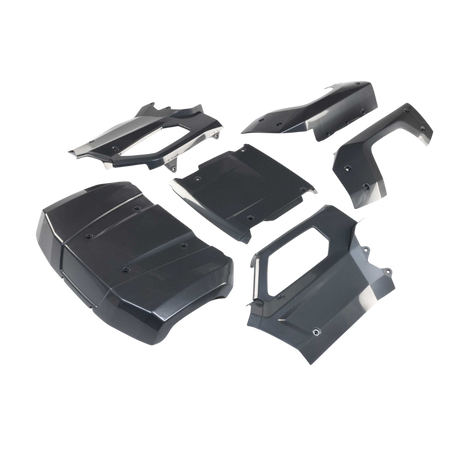 Losi 5IVE-T 3.0 complete gunmetal grey body panel set, LOS-4350