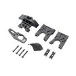 Losi 5IVE-T 3.0 center differential mount set with plastic brackets and hardware, LOS-4327