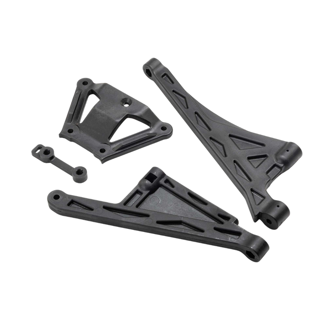 Losi 5IVE-T 3.0 front and rear chassis brace and spacer set, LOS-4153