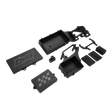 Losi 5IVE-T 3.0 radio tray set with battery box, covers and foam padding, LOS-4164