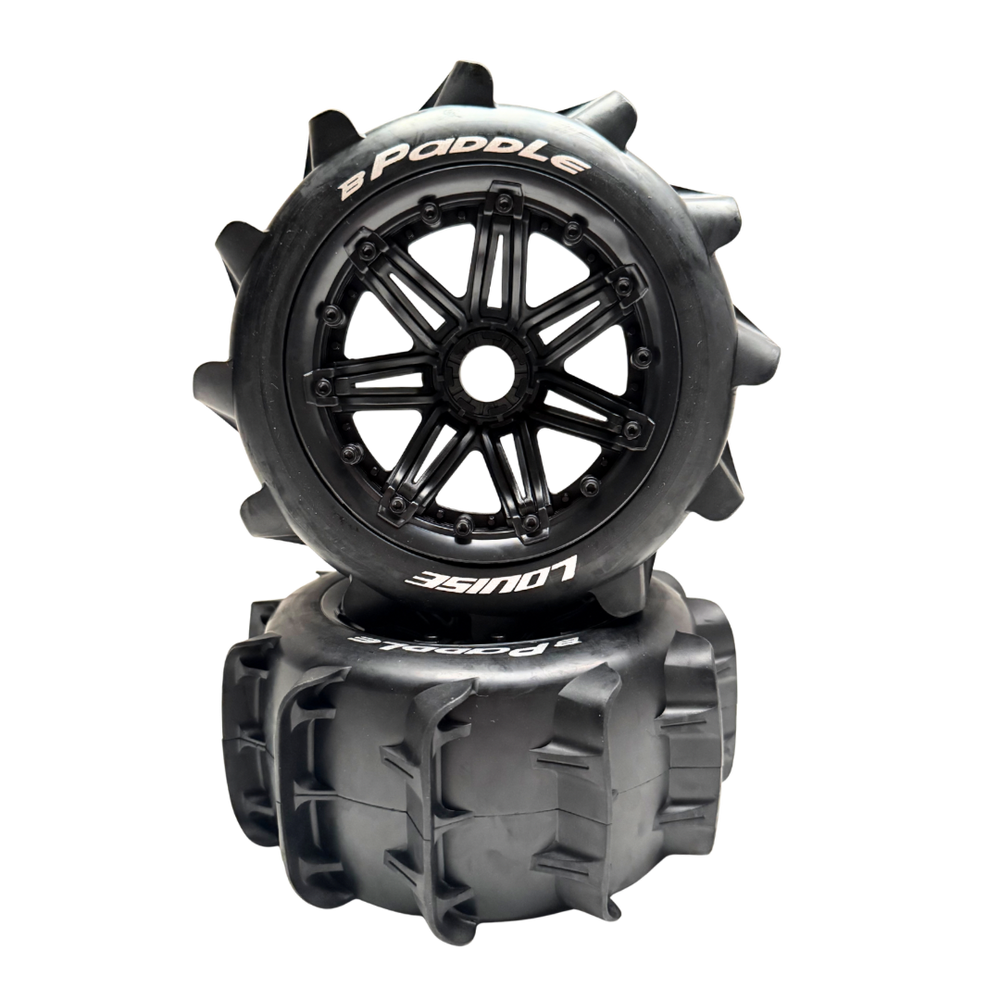 Louise RC 5th Scale 189mm Paddle 24mm Hex Wheels/Tyres [L-T3280B]