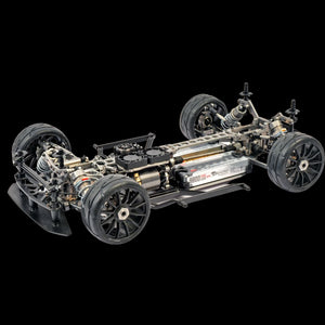 MCD OCTOX Ultimate front three quarter chassis view without body with tires