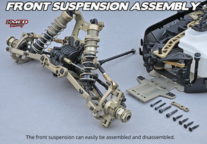 MCD W5 FT-R front alloy suspension arms
