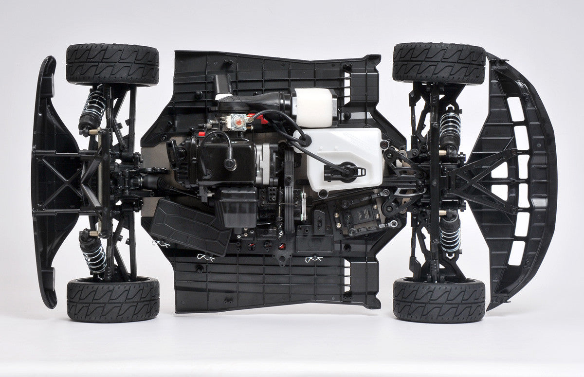 MCD XR5 Rally top view of chassis without body