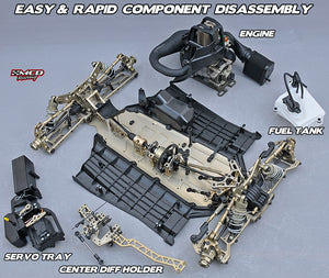 MCD Racing is the easiest car to maintain and assemble