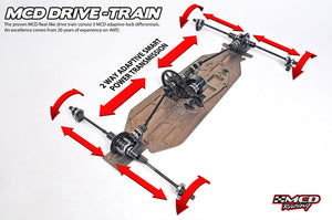 MCD Racing high efficiency drivetrain engineering