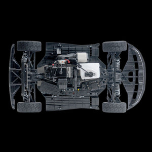 MCD XS5 Competition top view down showing layout