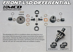 MCD XS5 front limited slip differential