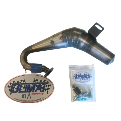 OLIMAT Losi 5T & 5ive 2.0 Silenced Exhaust Pipe