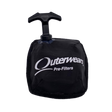 Black pre-filter with 'Outerwears' branding on a white background