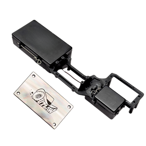 Outlaw V4 Billet Hybrid Slider kit version black battery tray and radio box with on-off switch