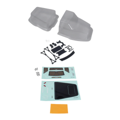 Ascent 18 Apex 18 Body Set Clear (1pc) [RER42145]