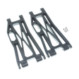Two suspension links on a white background