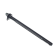 Black body-clip on a white background
