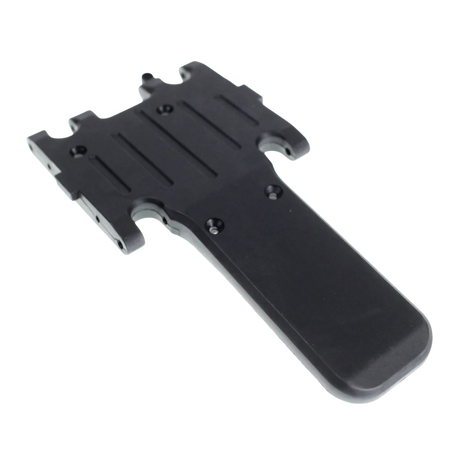 Black component on a white background