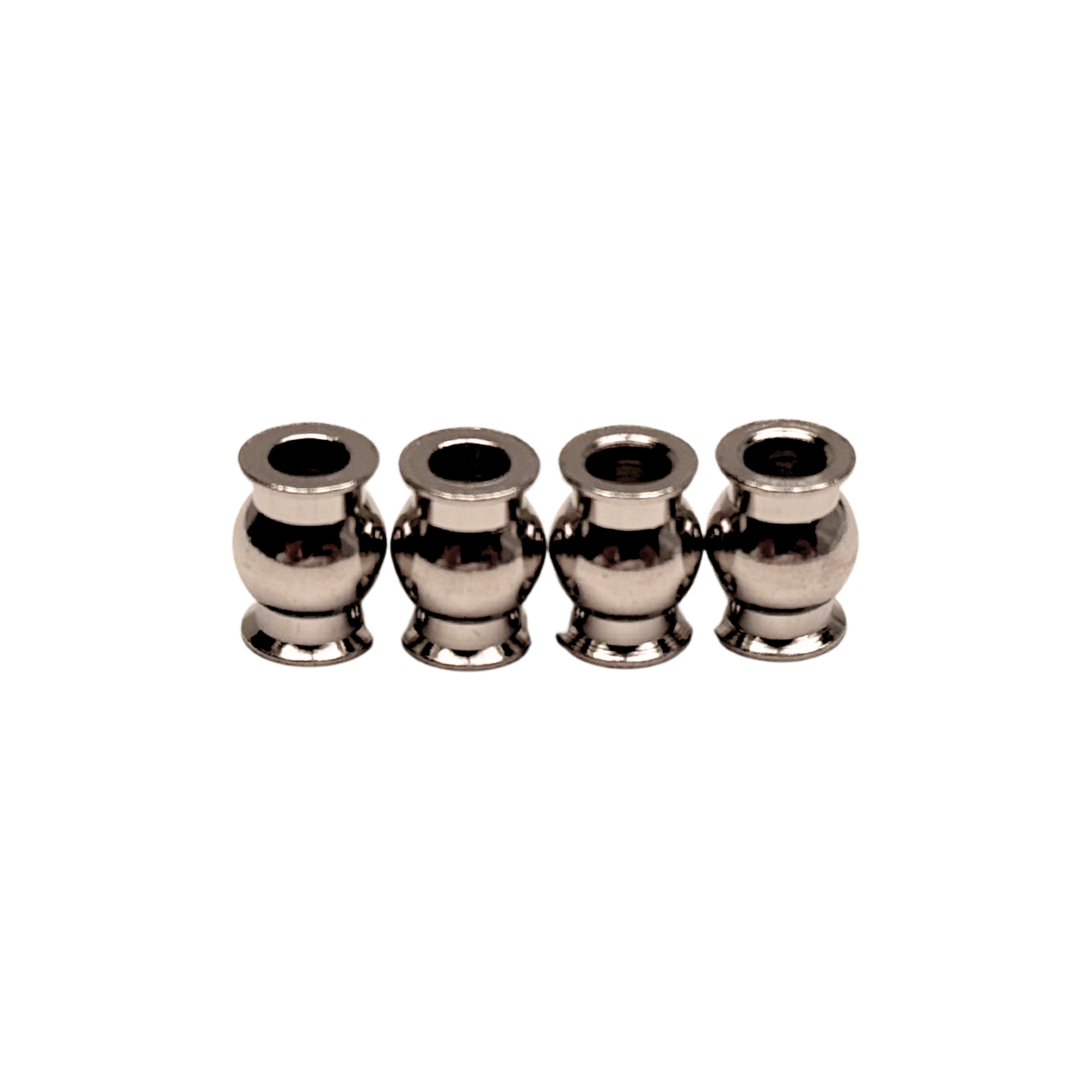 hollow pivot balls on a white background