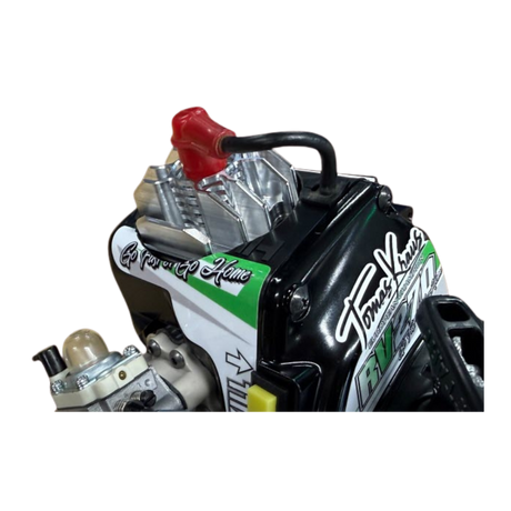 RV-Racing RVCH aluminium cooling head installed around the spark plug on an engine, viewed from above